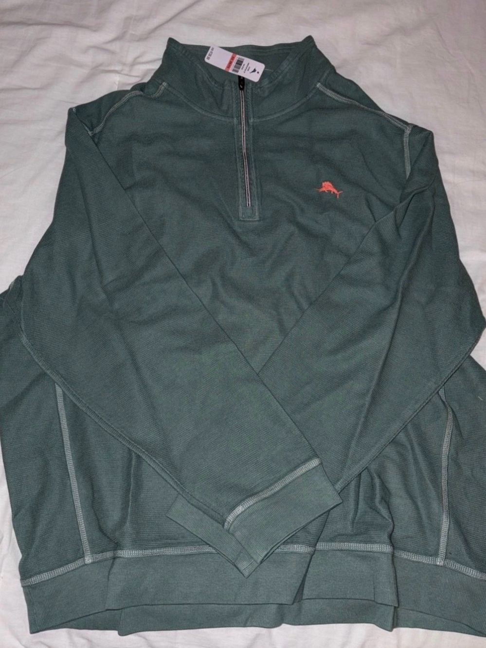 Tommy Bahama NWT Montego Bay Half Zip Pullover